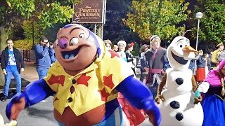 INSANE Disney Character Parade 2018 at Walt Disney Studios Park 100 [upl. by Navaj]