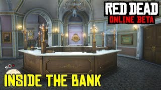 How To Get Inside The BANK of Saint Denis In Red Dead Online Red Dead Online Wallbreach [upl. by Hadias763]