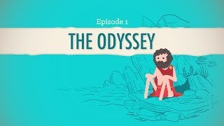 A Long and Difficult Journey or The Odyssey Crash Course Literature 201 [upl. by Nnylsor]