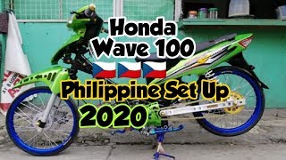 Part 5 HONDA WAVE 100 MODIFIED COMPILATION [upl. by Beedon]