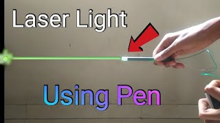 How to make powerful Laser light by using pen at home [upl. by Oiceladni]