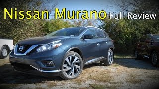 2017 Nissan Murano Full Review  S SV SL Platinum amp Hybrid [upl. by Bennink]