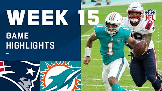 Patriots vs Dolphins Week 15 Highlights  NFL 2020 [upl. by Stiles174]