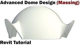 Revit Tutorial  Advanced Dome Design Massing [upl. by Nivrac777]