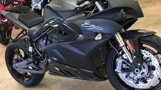 The Energica Electric Motorcycle Test Ride with Sound [upl. by Neisa720]