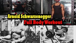 Arnold Schwarzenegger Full Body Workout [upl. by Maire901]