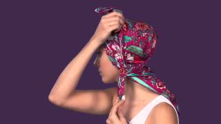 How To Tie A Scarf  Scarf Styling Guide The Boho Head Wrap [upl. by Eillom]