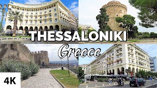 THESSALONIKI City Tour  Greece  4K [upl. by Dowd832]