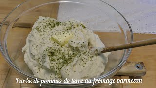 Recette de Purée de pommes de terre au fromage parmesan [upl. by Chute]