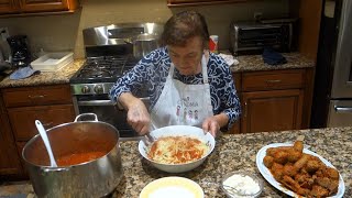 Italian Grandma Makes Sunday Sauce [upl. by Ahseinar]