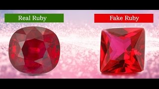 Steps To Identify Real Ruby Gemstone [upl. by Thibaut418]