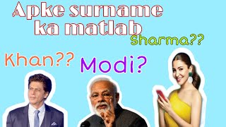 Origin of your Surname Apke title ka matlab [upl. by Lynnell402]