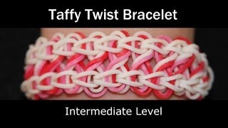 Rainbow Loom® TaffyTwist Bracelet [upl. by Ynaiffit]