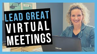 How to Run a Virtual Meeting BEST PRACTICES [upl. by Richter]