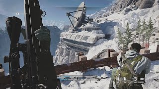 Winter Sniper Mission  Call of Duty Black Ops Cold War [upl. by Ecad]