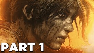 SHADOW OF THE TOMB RAIDER Walkthrough Gameplay Part 1  INTRO PS4 PRO [upl. by Siol]