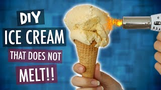 DIY ICE CREAM THAT DOES NOT MELT [upl. by Pang]