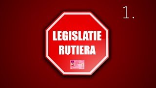 LEGISLATIE RUTIERA 1 Valabil si in 2025⛔️ [upl. by Akirdnwahs]