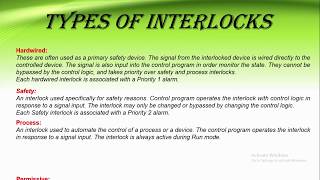 Interlocks and Different types of Interlocks [upl. by Anatnom]