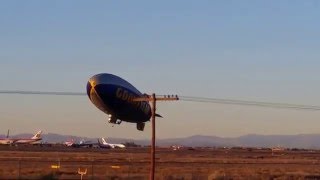 Goodyear Blimp  TakeOff [upl. by Chien42]