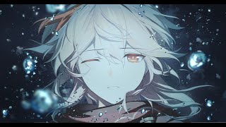 《Genshin Impact》Kaedehara Kazuha Sketch Animation「Lonely journey」 [upl. by Ataynik]