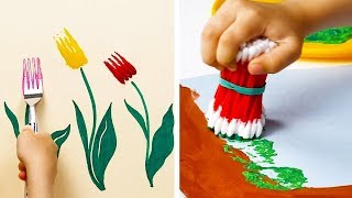 16 TRUCOS DE DIBUJO CREATIVOS PARA NIÑOS [upl. by Kier705]