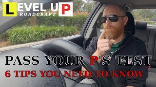 Pass Ps Driving Test Australia amp NSW  6 TIPS FOR EVERYONE [upl. by Fabi]