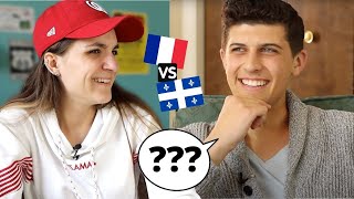 Quebecois VS French Speaker  Will I understand it French Reacts to Canadian French [upl. by Pamelina892]