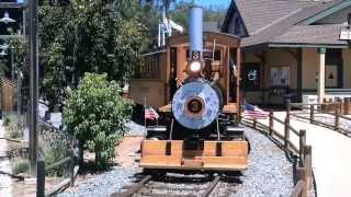 Old Poway Park Steam Train [upl. by Pachston206]