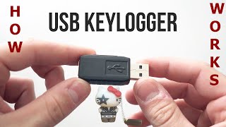 How a USB Keylogger runs by Autorun fileinf [upl. by Gallard]