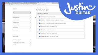 Boss Katana Installing The Boss Tone Studio Software amp Drivers Guitar Amp Lesson [upl. by Ahsirt]