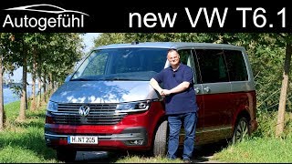 Volkswagen Multivan T6 Facelift FULL REVIEW driving the T61  Autogefühl [upl. by Joyan236]