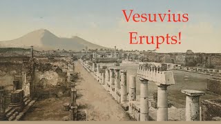 Vesuvius erupts Pompeii amp Herculaneum  Ancient Romans  volcanic eruptions  Ruins archaeology [upl. by Fey]