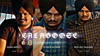 CALABOOSE Lyrics 4k Status Sidhu Moose wala [upl. by Levinson794]