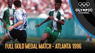 Nigeria vs Argentina  Full Mens Football Final  Atlanta 1996 Replays [upl. by Yrehc467]