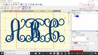 Embrillance Essentials  How to create a monogram [upl. by Crain360]