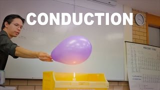 Heat Transfer  Conduction  Burning Balloons [upl. by Demott400]