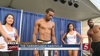 Boxers Weigh In At TN State Fair [upl. by Dodie537]