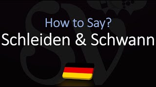 How to Pronounce Schleiden amp Schwann CORRECTLY Cell Theory  Pronunciation [upl. by Rases]