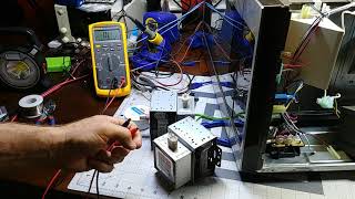 Troubleshooting and repairing an LG microwave oven [upl. by Licko]