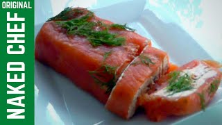 Smoked SALMON TERRINE  How to make Perfect Christmas recipe [upl. by Valli]