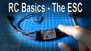 RC Basics  Understanding Electronic Speed Controllers ESC [upl. by Eeloj]