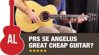 PRS SE Angelus Review  A Great Affordable Guitar [upl. by Eiramlatsyrk194]