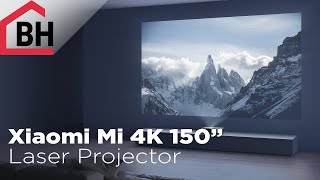 Xiaomi Mi 4K 150quot Laser Projector Review  Is your wall large enough [upl. by Nahtonoj]