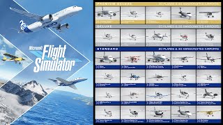 Microsoft Flight Simulator 2020  Official Planes and HandCrafted Airports Overview [upl. by Towroy]