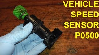 Vehicle Speed Sensor P0500 Replacement [upl. by Valery]