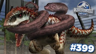 Unlocking The New Giant Snake  Jurassic World  The Game  Ep399 HD [upl. by Intihw]