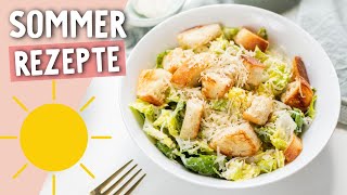 5 SCHNELLE REZEPTE für heiße Sommertage ☀️ [upl. by Agneta]