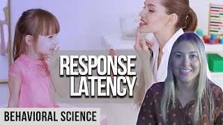 Measuring Response Latency in Applied Behavior Analysis  Behavioral Science [upl. by Colet]