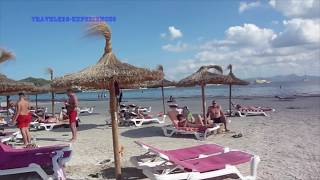 Alcudia Beach  Mallorca Spain  Must See amp Do  Travel Guide [upl. by Massab344]